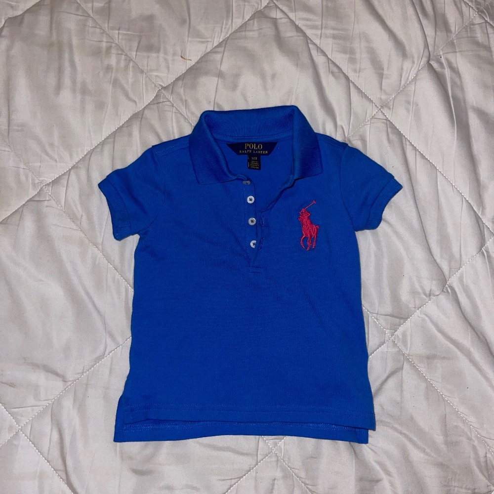 Girls Ralph Lauren Polo Shirt 3T